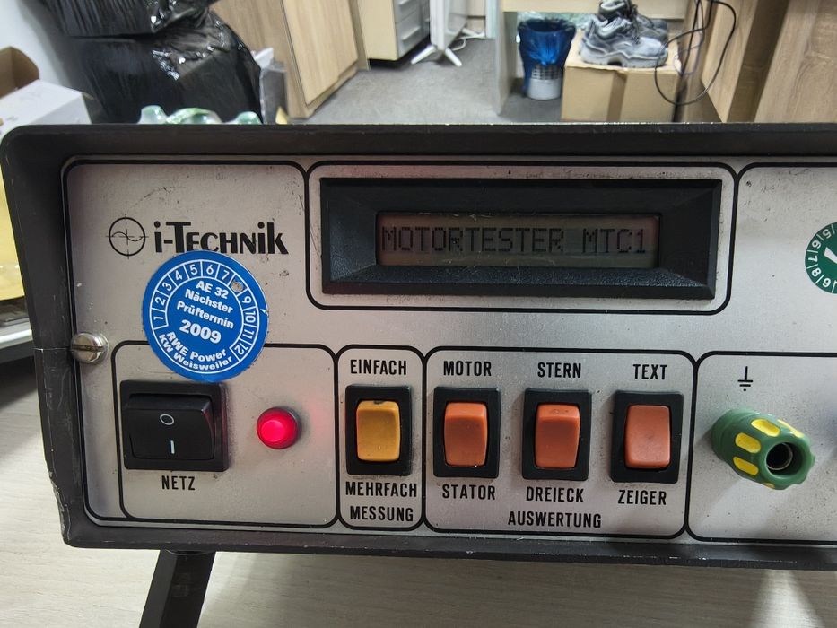Tester motoare electrice trifazate i-Technik MTC1 – Funcțional, cu cutie originală