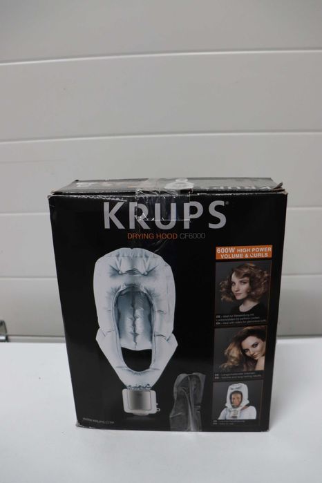 Сешоар с качулка за изсушаване на коса ел. ролки за къдрици KRUPS