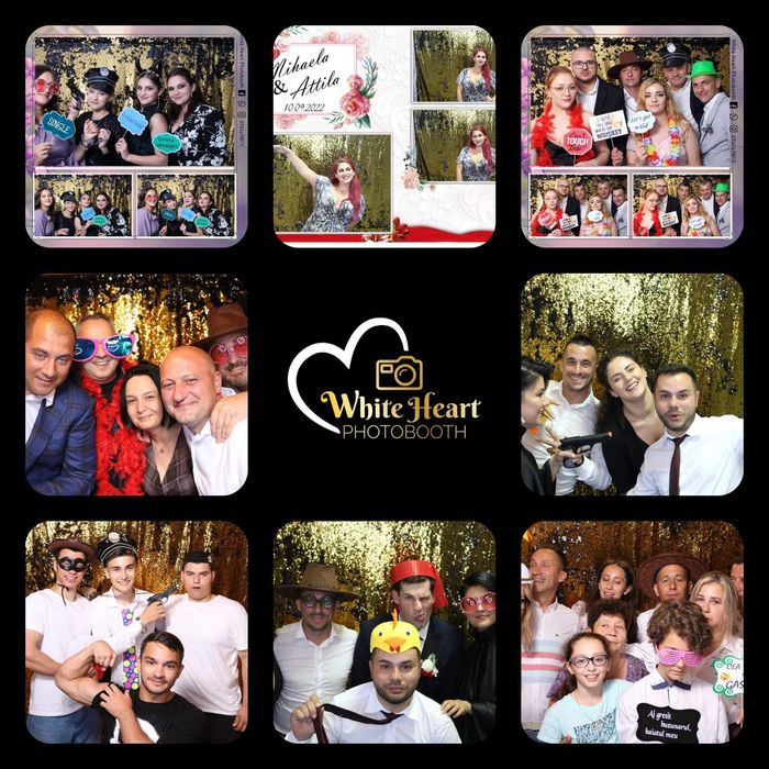 Cabina foto magica nunti botezuri evenimente poze instant Photobooth