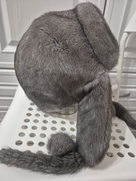 Ушанка норковая шапка