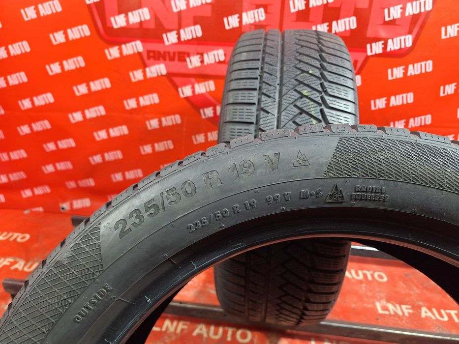 Anvelope M+S 235/50/19 - Continental - 6.85 MM - DOT 2022 RFT !