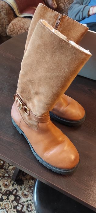 Ботуши естествена кожа Friboo 37 номер