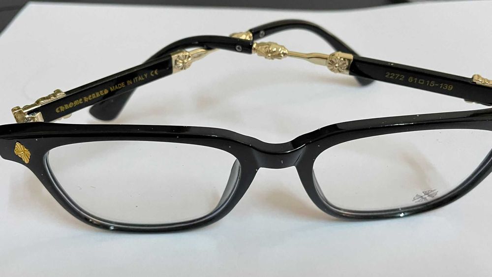 Ochelari de soare si pentru calculator ,Chrome Hearts cu ramă mare