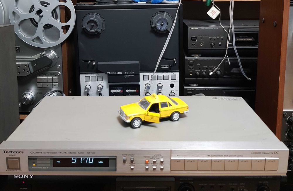 Tuner Deck Audio Radio Stereo Vintage TECHNICS ST G5 SILVER