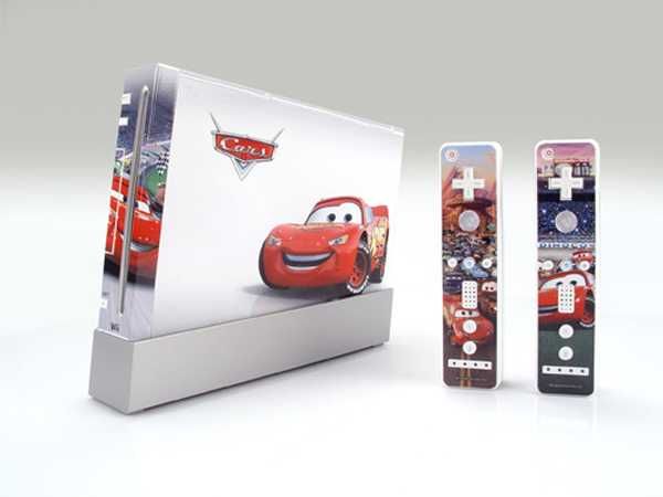 Skin plastic Wii Cars