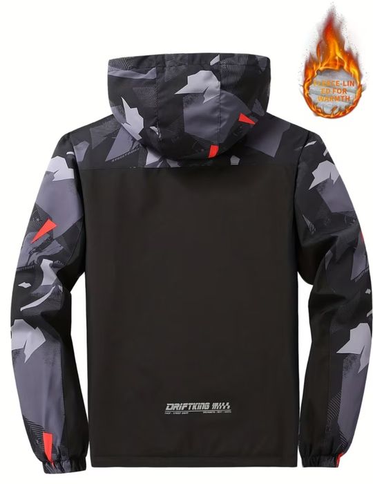 3XL зимно яке с качулка и топла мека подплата