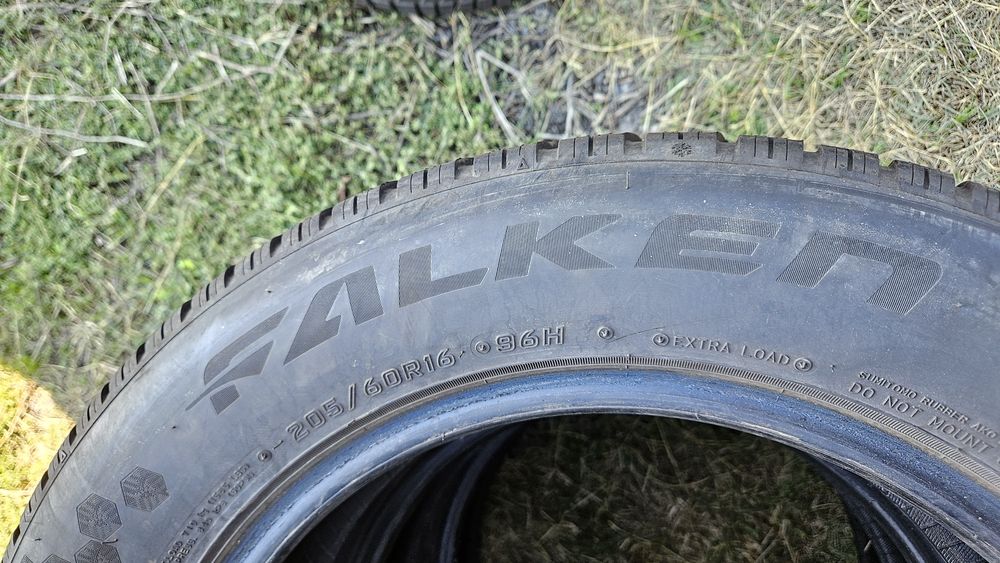 4бр гуми 205 60 16 дот 25 фалкен falken