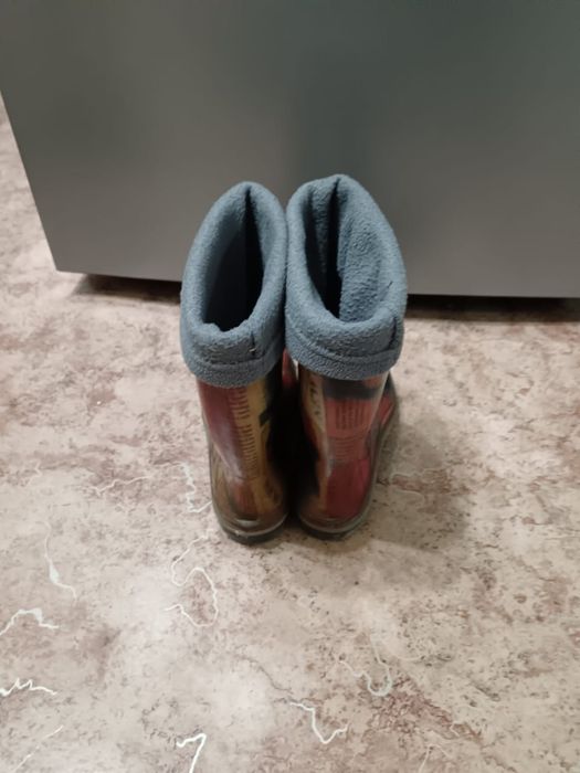 Сапоги резиновые на девочек