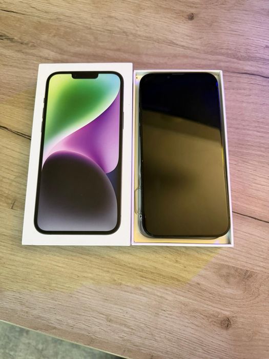 iPhone 14 Plus – stare impecabilă, cutie + huse cadou