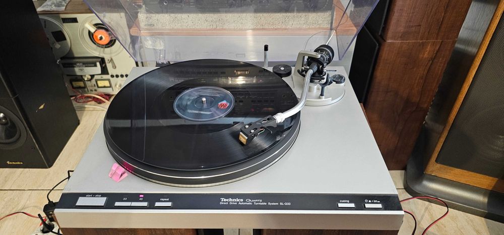 Pickup Technics SL-23A sau Technics SL-Q33 Direct Drive cu test video!
