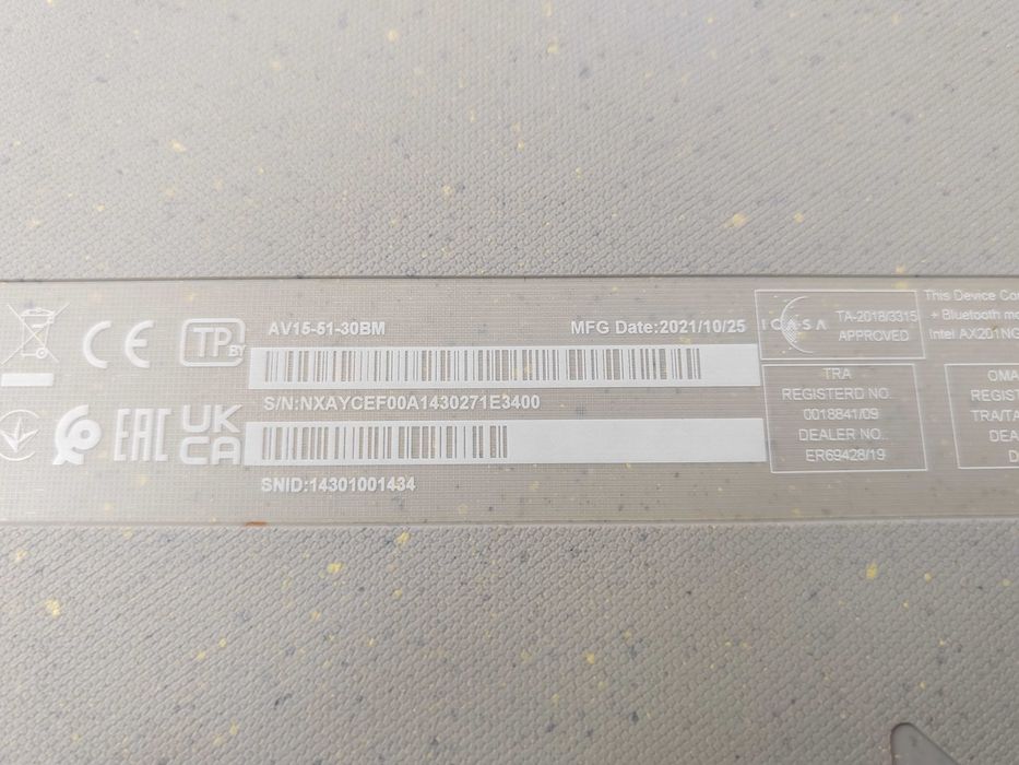 Acer Aspire Vero i3 1115g4 8gb ram 512 SSD Magazin CAshGen AV15-51-30BM hp elitebook 6