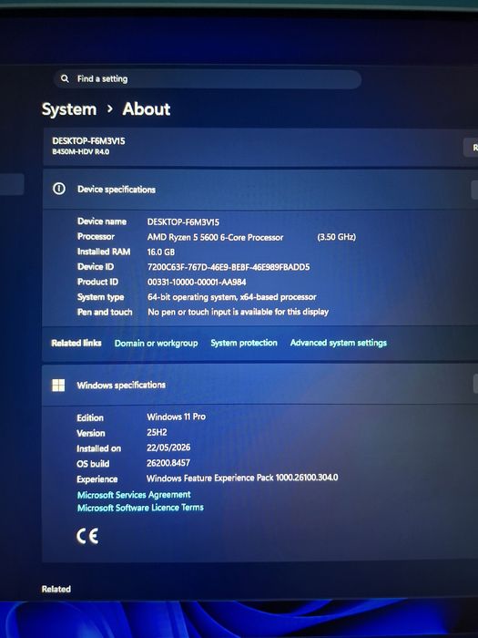 Компютър с 4TB (4000gb) SSD NVMe , Rtx 3060 12Gb Vram