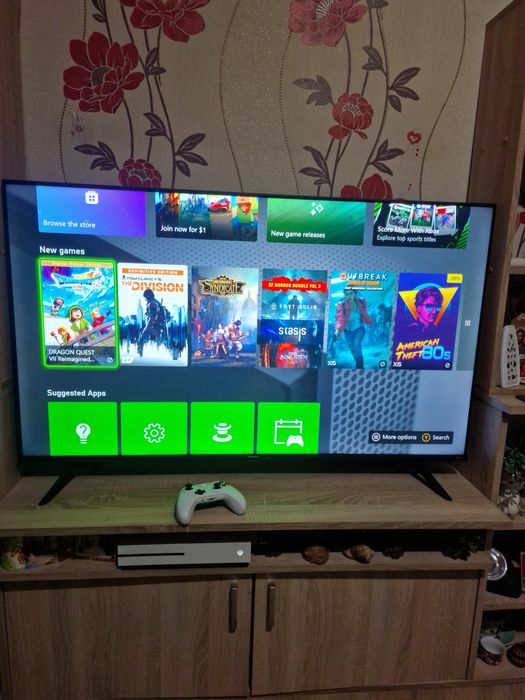 Consola Xbox One S 1Terra cu cabluri și Joystick original