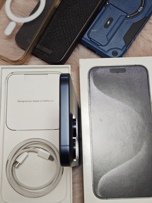 Iphone 15 pro max Blue Titanium 256GB stare excelenta