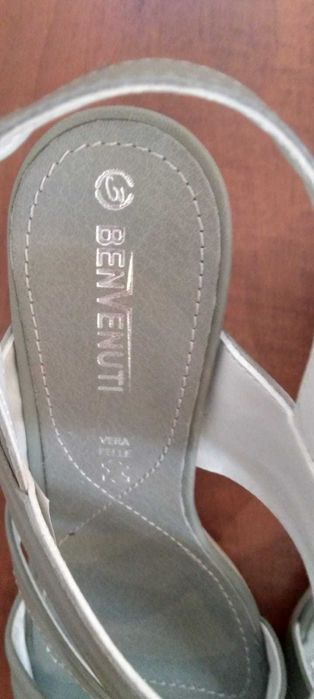 Sandale verzi Benvenuti