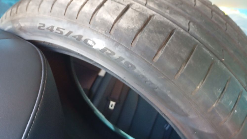 Продам шины r19  в хорошем состоянии