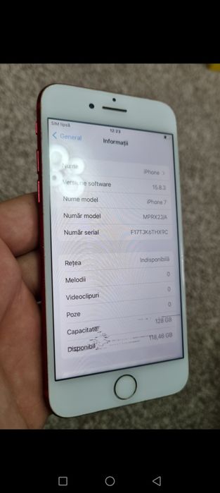 iPhone 7 128gb red