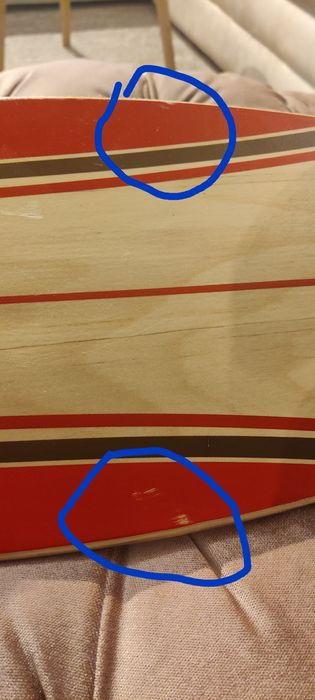 Longboard nou, folosit doar o data