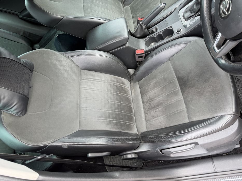 Scaune alcantara interior piele skoda octavia 3 facelift 2020