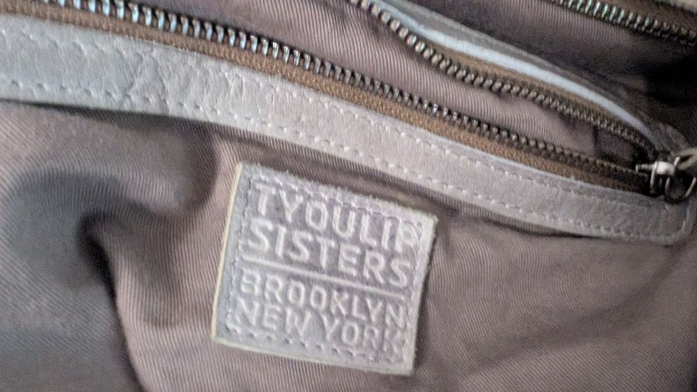 tyolip sister Brooklyn new york geanta piele medie
