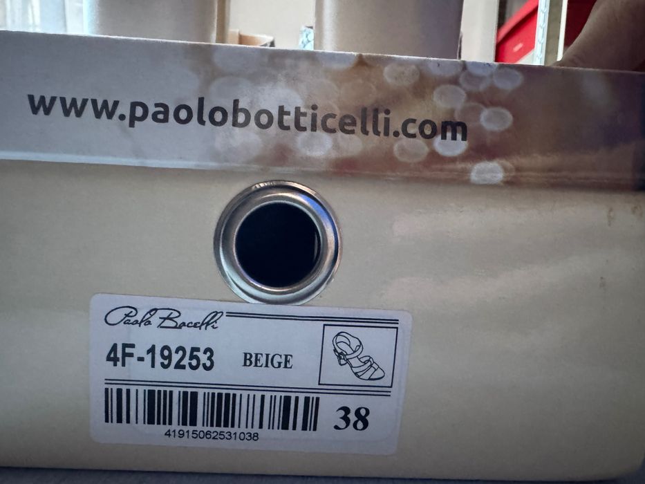 Сандали paola bocelli 38 номер