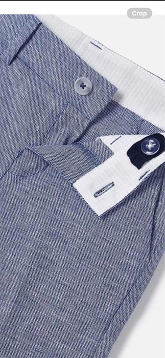 Set sacou, pantaloni scurti si pantaloni lungi din in Mayoral