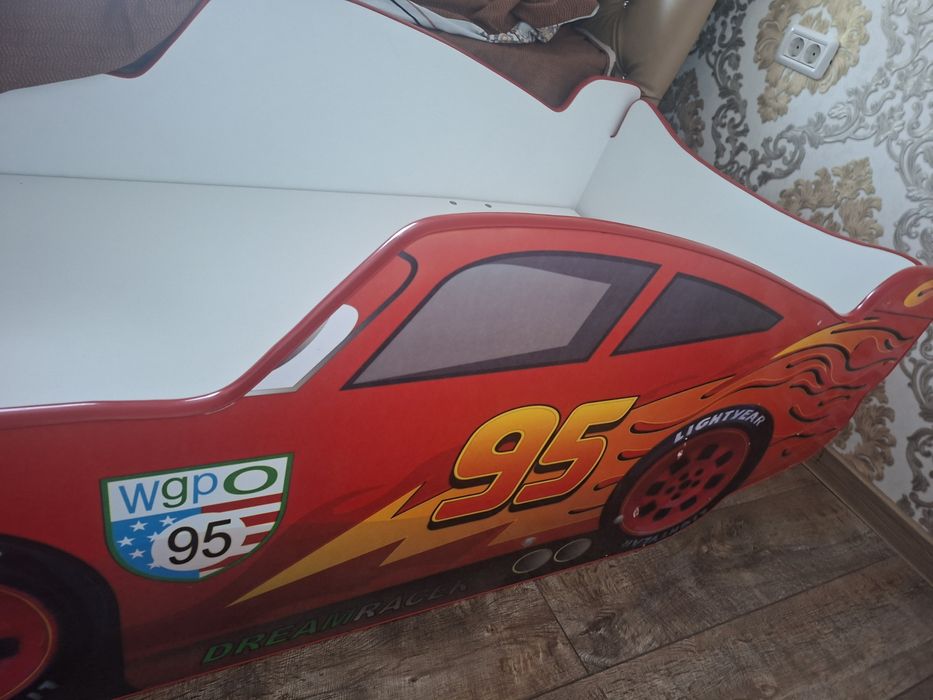 Pat copii mașina  fară saltea 160×80