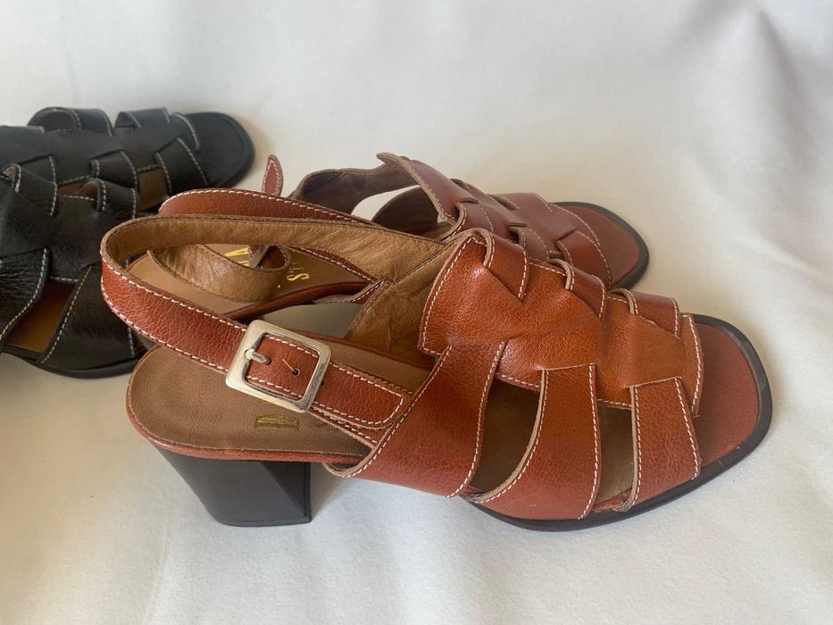 Продавам чисто нови италиански обувки естествена кожа 38 номер