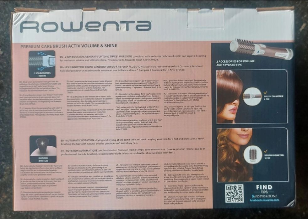 Perie rotativa Rowenta Brush Activ' Premium Care CF9540F0