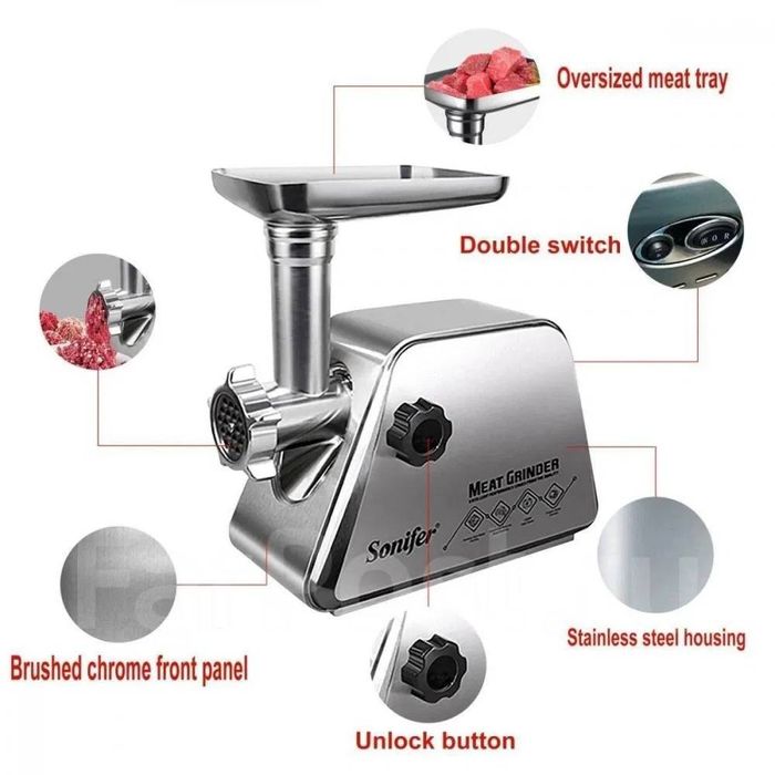 Электрический мясорубка misarobka SONIFER sf-5019