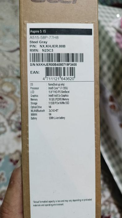 Продам ноутбук Acer