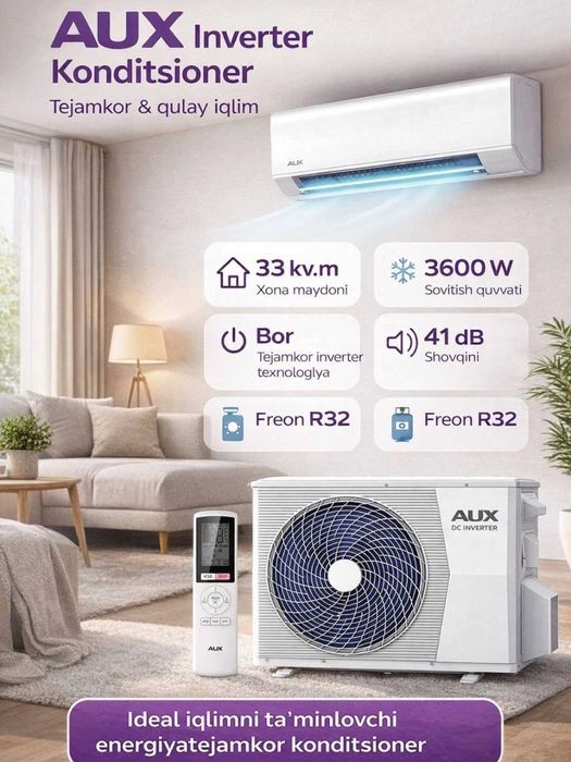 Кондиционер AUX 12 Car Inverter — комфорт и экономия круглый год