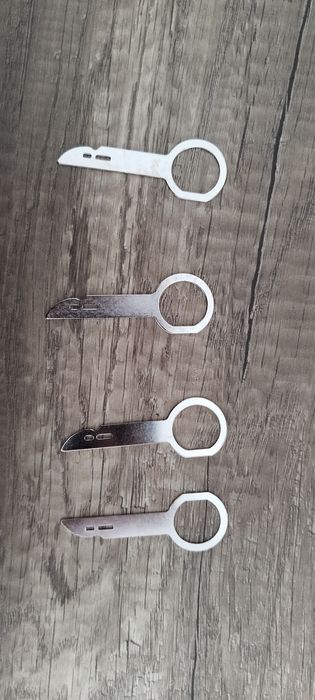 Куки щипки за демонтиране на радио и навигация за Audi Mercedes Пежо