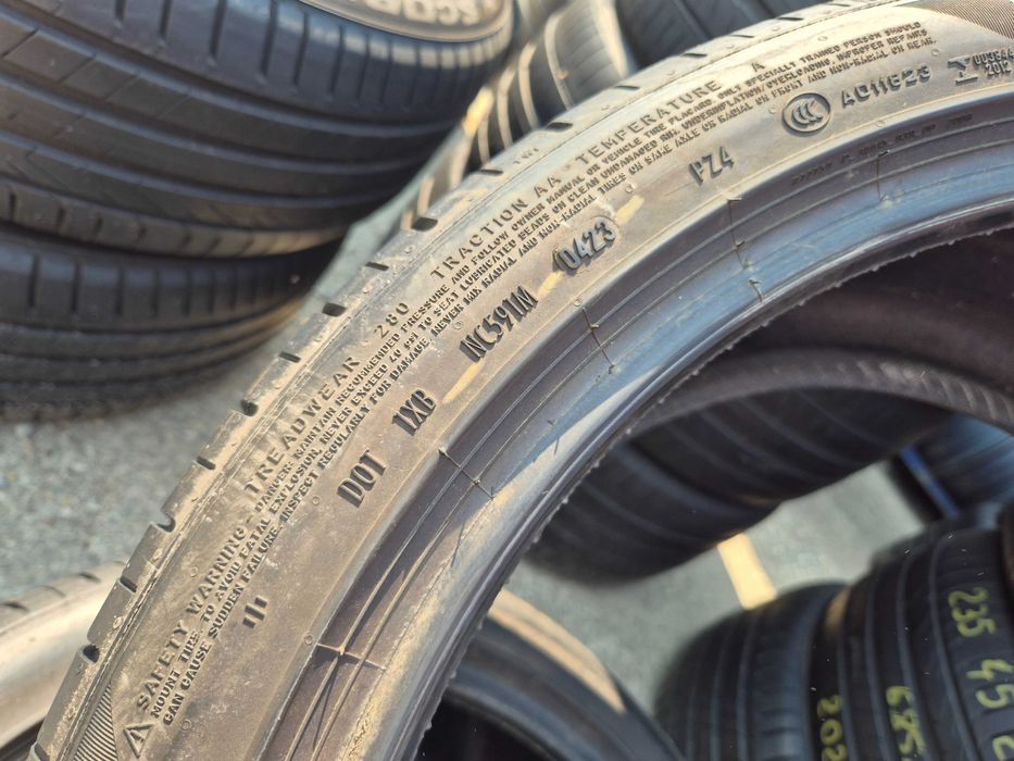 2 Anvelope de VARA - 295/35/21 - PIRELLI P-ZERO MGT1 - Stare F BUNA - DOT 2023 !
