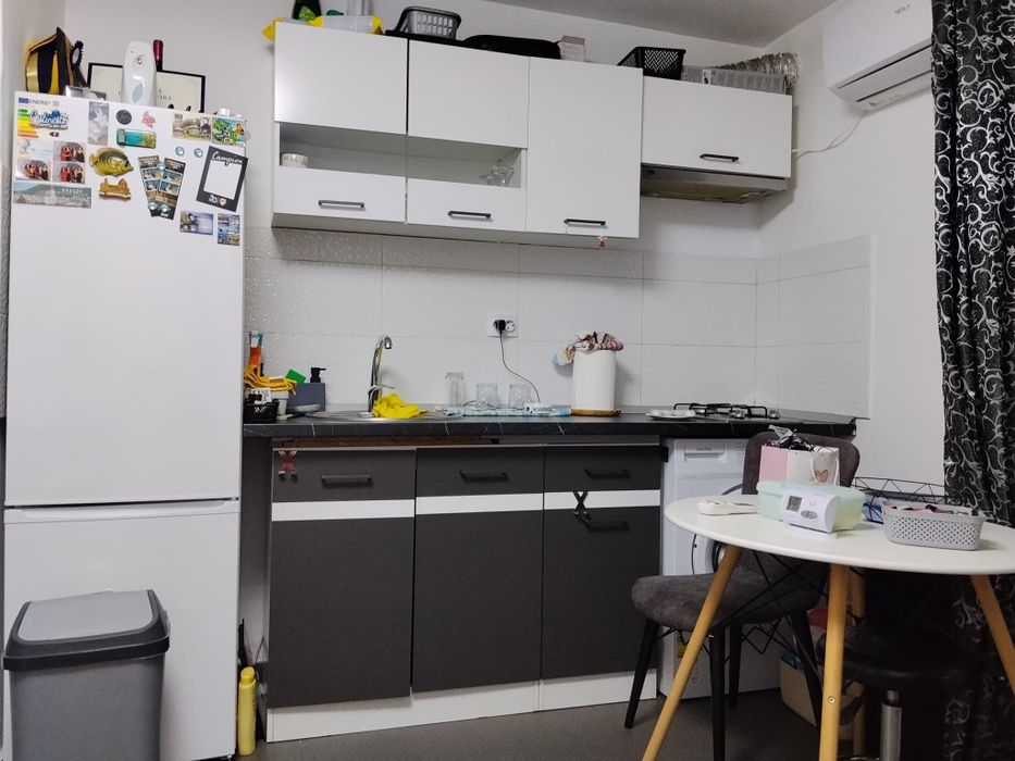 Apartament studio cu 2 camere, 29 mp, mobilat și gata de mutare