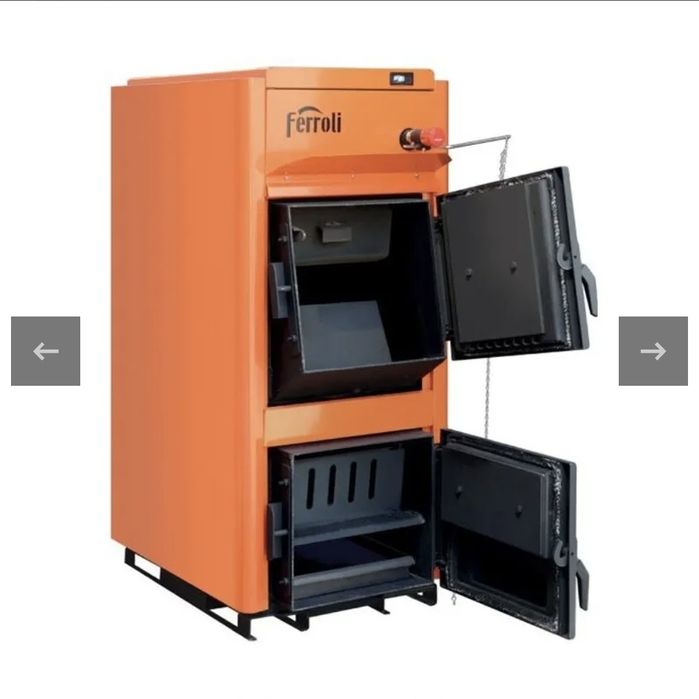 Centrală pe lemne Ferroli FSB Pro N 25 kW Nouă