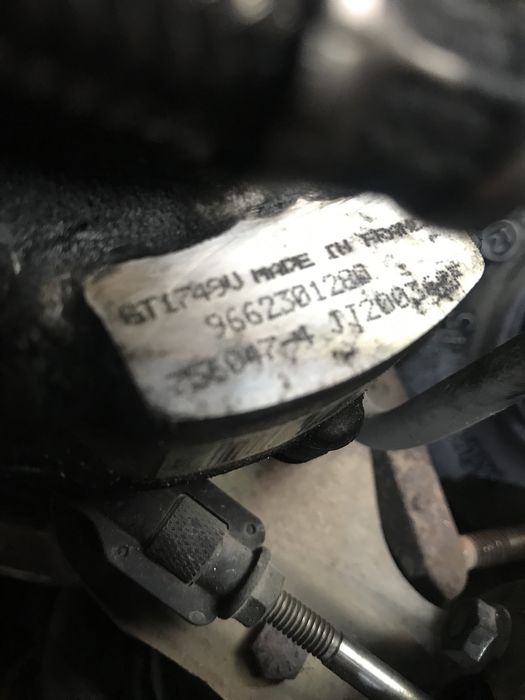 Турбо пежо 407 2.0д 163кс peugeot 407 2.0D 163ks