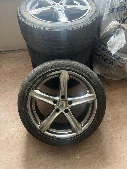 Диск и шины на мерс ауди