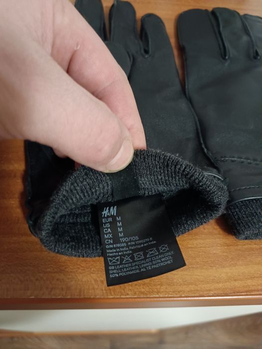 Mănuși bărbătești piele HM