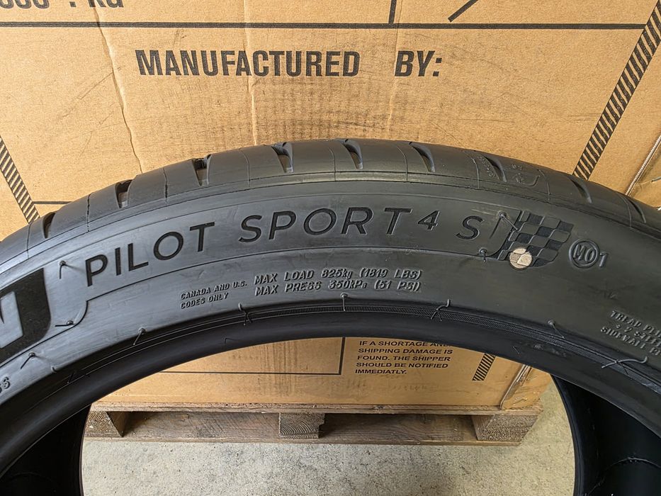 255/40/20 4бр.MICHELIN PILOT SPORT 4S-Made in FRANCE