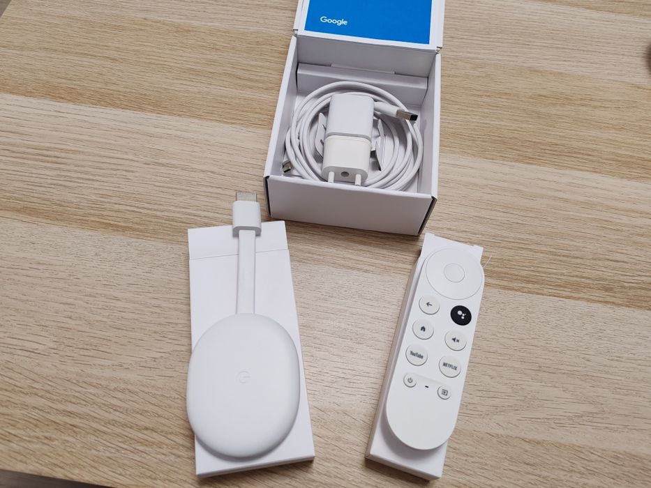 Google Chromecast TV, HDMI, Bluetooth, Wi-Fi, Alb