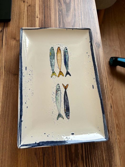 Set platouri farfurii stil mediteranean 5 buc