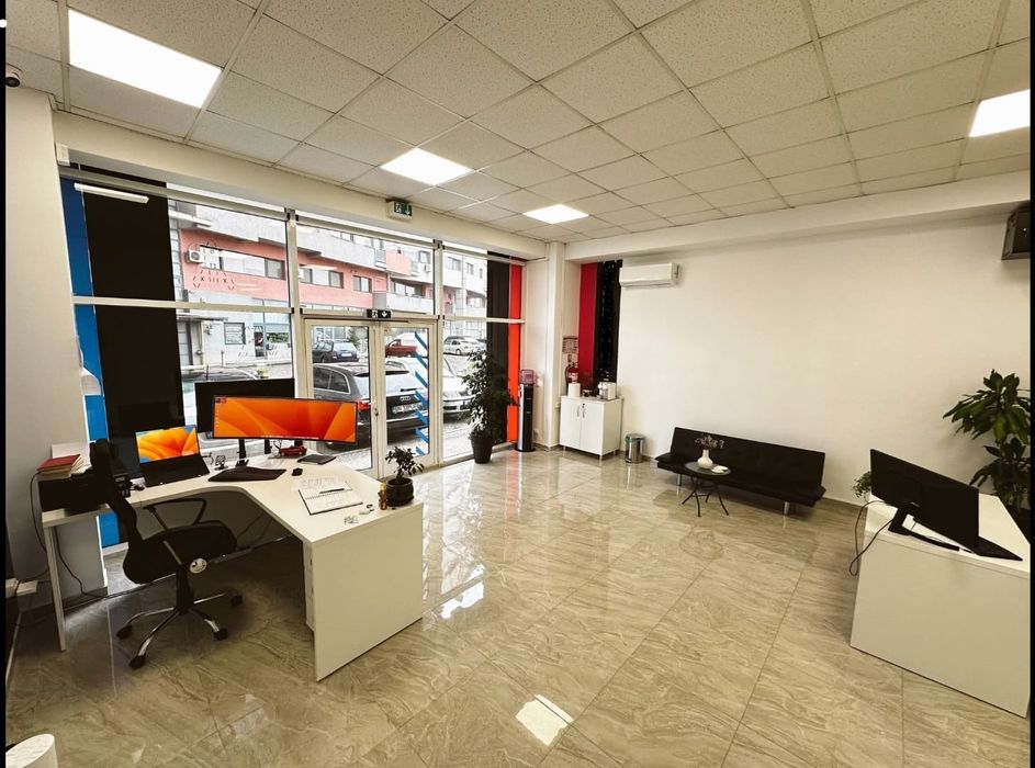 Spațiu comercial 79 mp de închiriat – lângă Kaufland, parcare privată