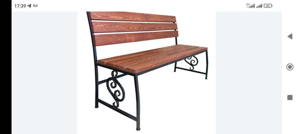 Скамейки для парков