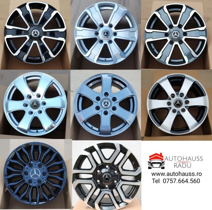 Jante 16 Mercedes Sprinter Prindere 6 x 130 butuc dedicat 84 mm