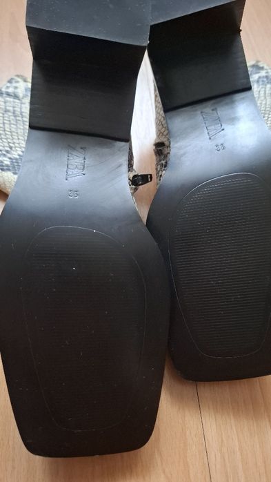 Cizme zara piele