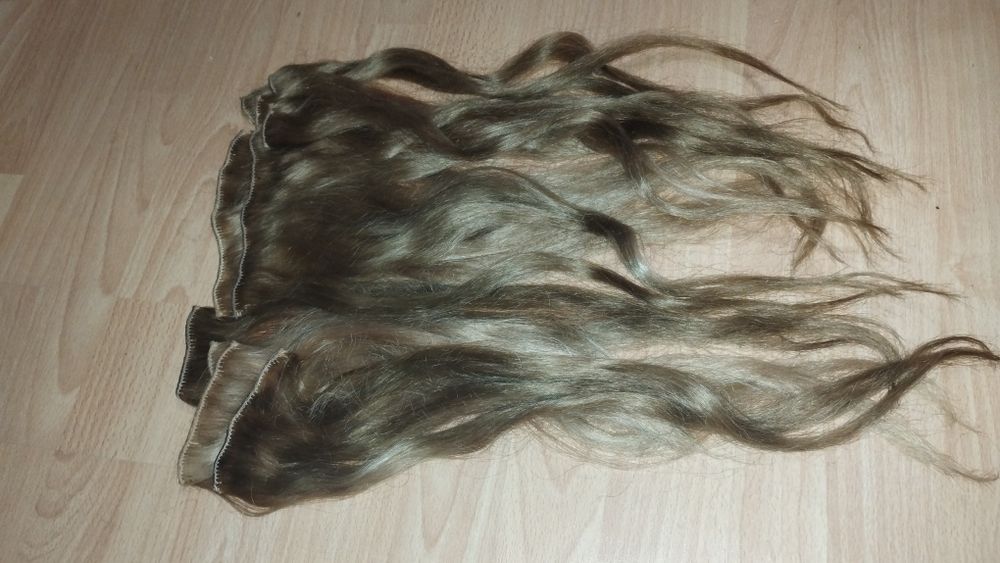 Extensii de par cu clip on-50 cm- blond natural