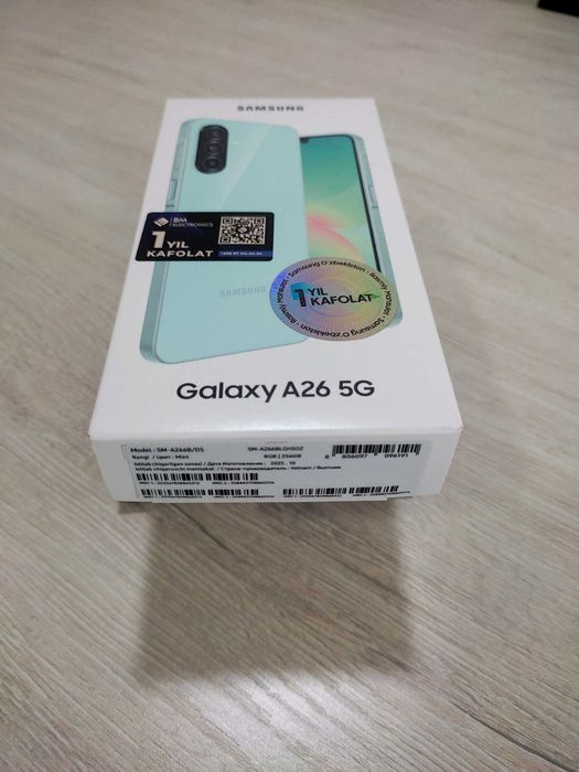Samsung A26 5G 8/256 GB yangi