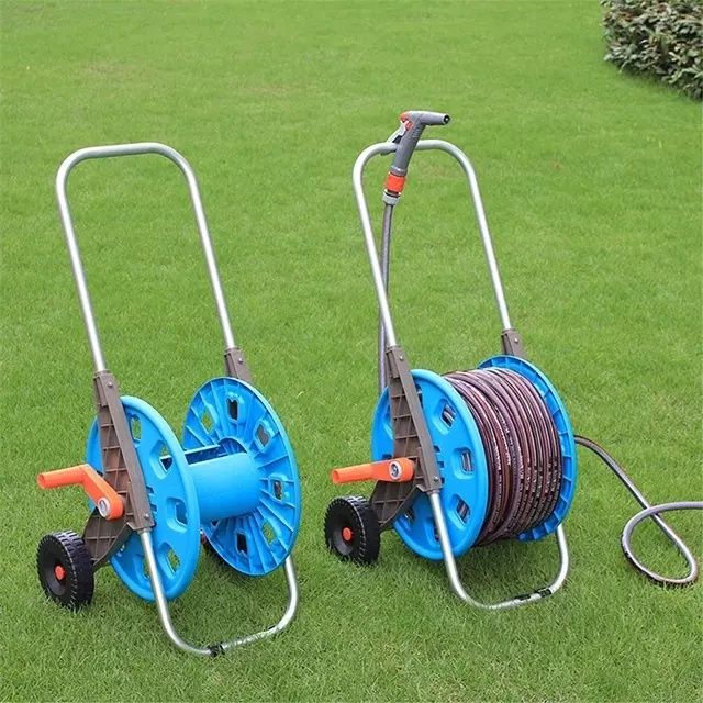 Полива сада тележка сельскохозяйственной ирригации водопровод. Карчер