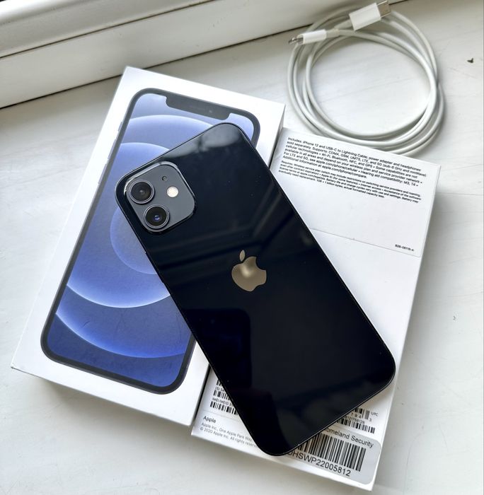 iPhone 12 Black 64GB 86%